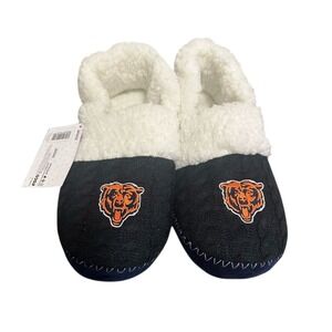 FOCO Chicago Bears Moccasin Slippers Team Colors‎ NFL Women's XL (11-12) NEW